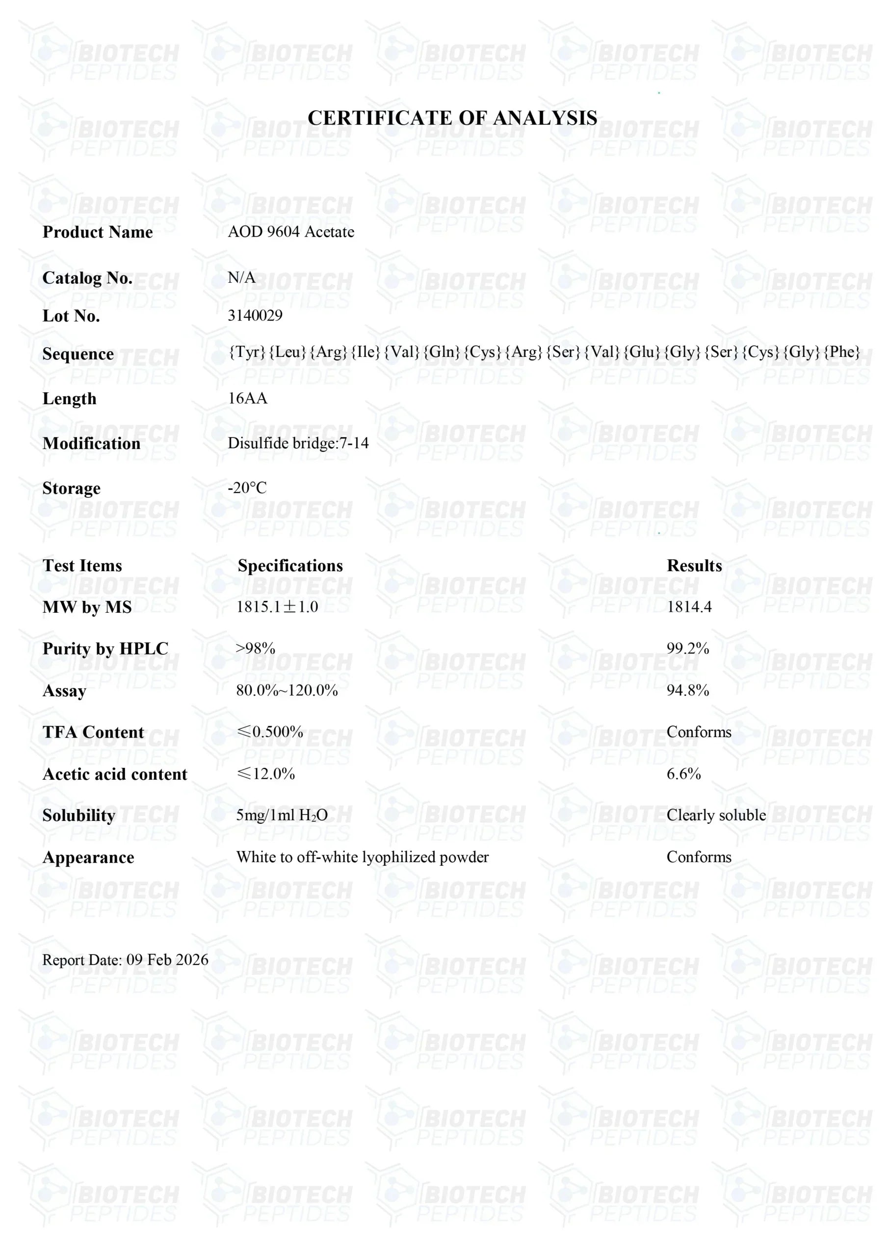 （🔥Fat Loss） Fragment 176-191 (5mg) - 10 Vials