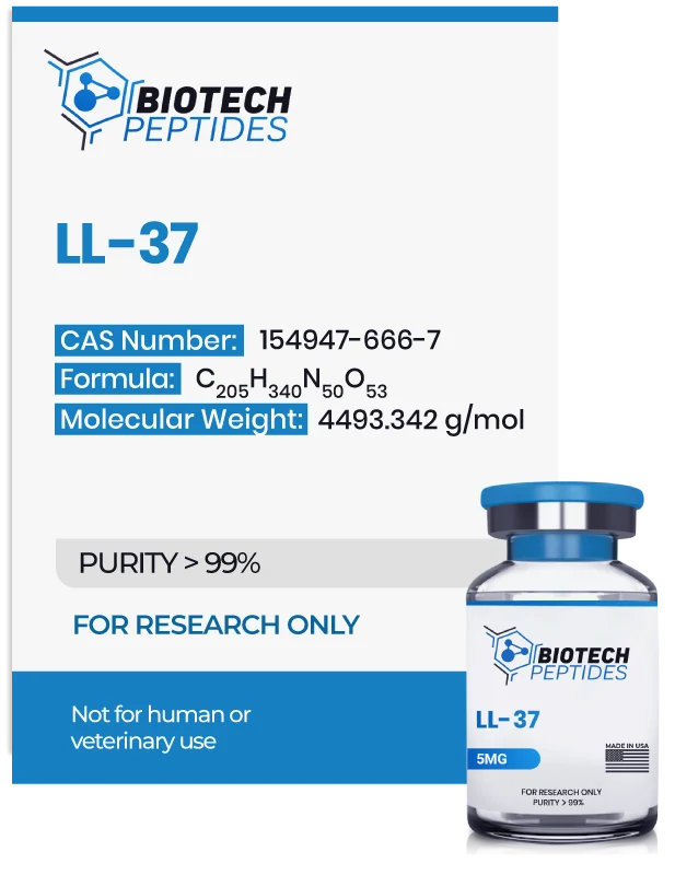 (💪Antibacterial) LL-37 (5mg) - 10 Vials