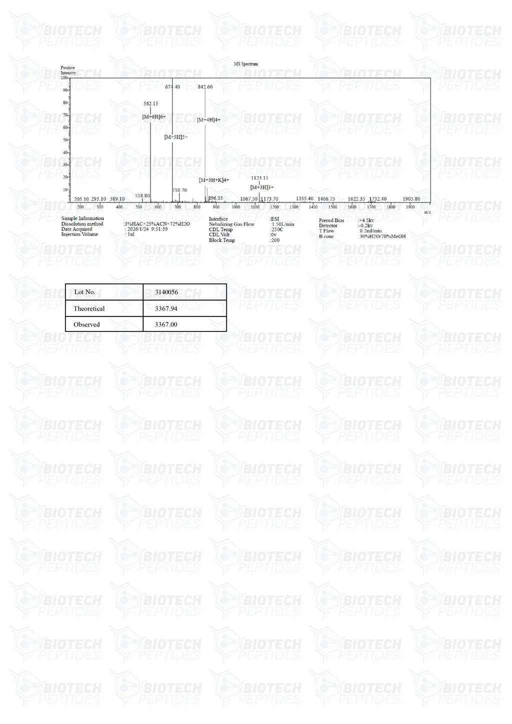 (🔥 Fat loss+💪 Recovery) Mod GRF 1-29 (CJC-1295 NO DAC) (5mg) - 10 Vials