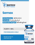 （🧠Stress relief） Semax Peptide (25mg) -10 Vials