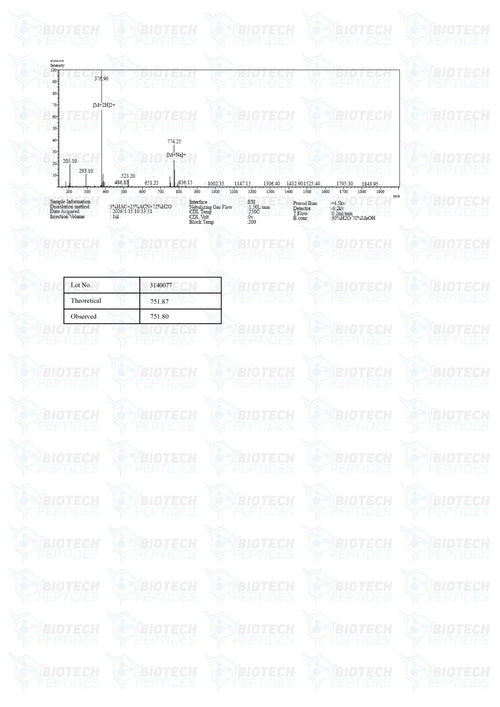 (🌴Anxiety relief) Selank Peptide (10mg) - 10 Vials